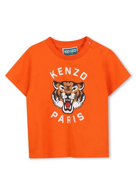 T-shirt con stampa KENZO KIDS | K6130042F